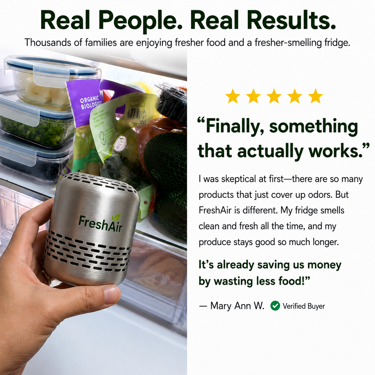 FreshAir Fridge Purifier