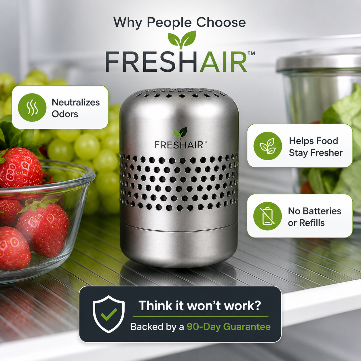 FreshAir Fridge Purifier