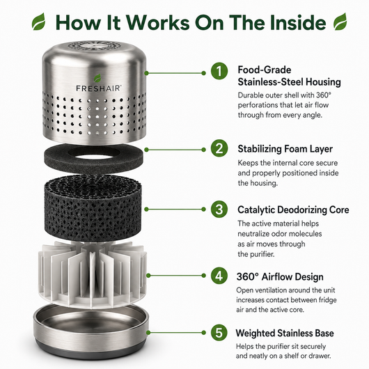 FreshAir Fridge Purifier